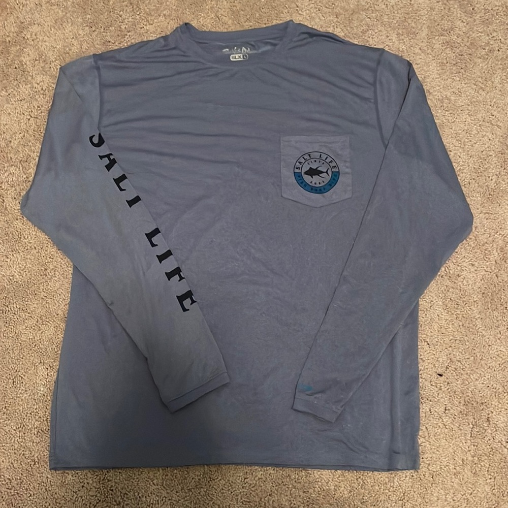 Salt Life, men’s size large, lightweight long sleeve shirt